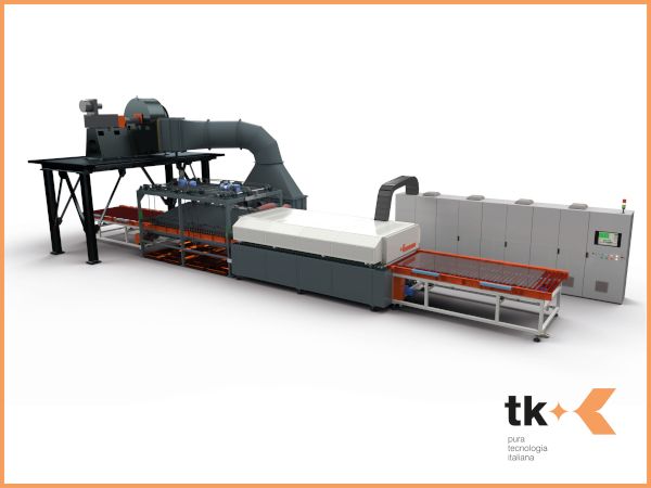 Enhancing glass quality and production efficiency with TK S.r.l. thermal tempering plants