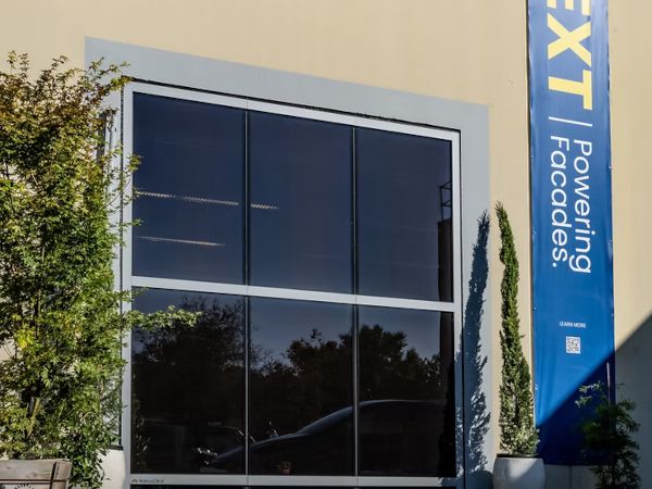 NEXT Energy Installs First-Ever Large Format Building Integrated Organic Photovoltaic (BIPV) Façade