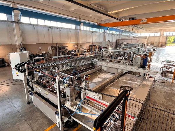 Schiatti Angelo Srl Installs Another BFP35 Double Edging Line Schiatti Angelo Srl Installs Another BFP35 Double Edging Line