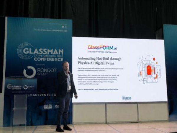 GlassFORM.ai to Present AI-Driven Control Systems at the 40th Sisecam International Glass Conference