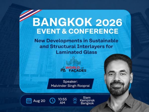 Kuraray to Present New Sustainable Interlayer Technologies at Zak World of Façades Thailand
