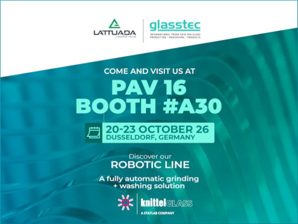 Lattuada at Glasstec 2026