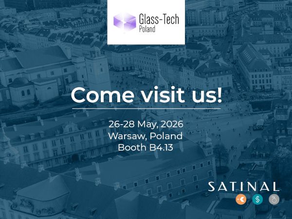 Join Satinal at Glass-Tech Poland, Booth B4.13