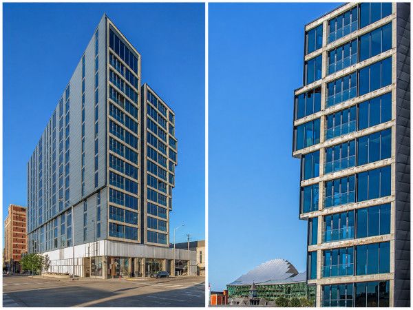 Vitro's Solarban® 70 Optiblue® Glass Blends Performance and Historic Charm in Kansas City High-Rise