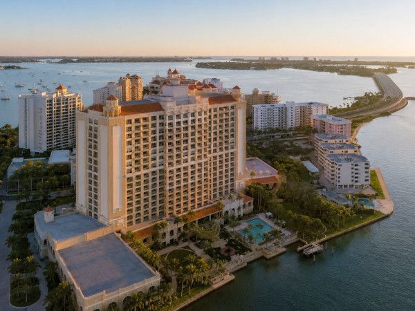 EnduroShield protects shower glass at The Ritz-Carlton, Sarasota