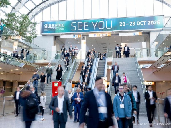 glasstec 2026 brings many new formats to the exhibition halls. Foto: © Messe Düsseldorf / Andreas Wiese