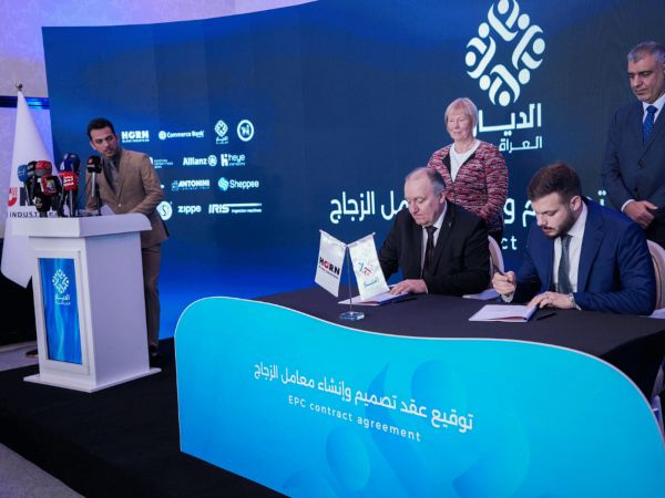 HORN Glass Industries signs contract for a new 800 tpd float glass plant in Iraq