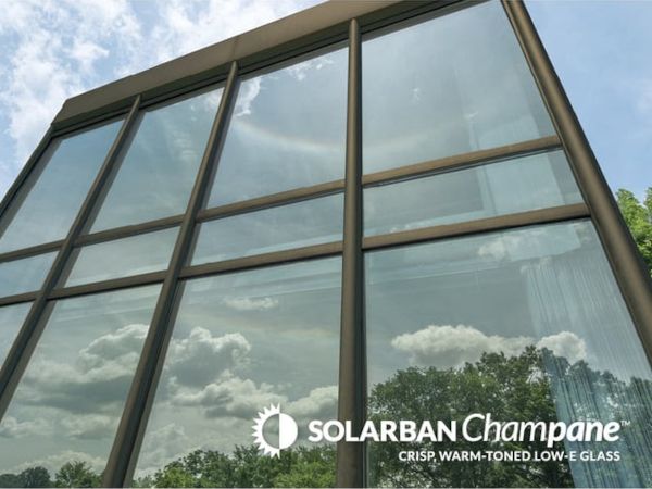Sophistication Meets Performance: Introducing Solarban Champane™ Low-e Glass by Vitro