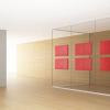Sound-absorbing walls: reduce reverberation and echo