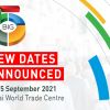 The Big 5 postponed to September 12-15, 2021 The Big 5 postponed to September 12-15, 2021
