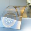 Unlimited creativity: the printed glass can be processed further into insulating and safety glass, and can even be curved. Unlimited creativity: the printed glass can be processed further into insulating and safety glass, and can even be curved.
